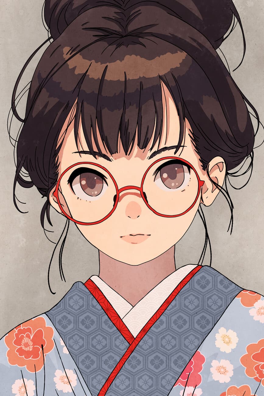 Original character concept artwork for OC Maker